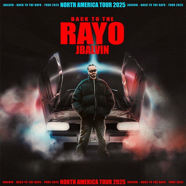 J BALVIN ANNOUNCES HIS “BACK TO THE RAYO” TOUR COMING TO KASEYA CENTER